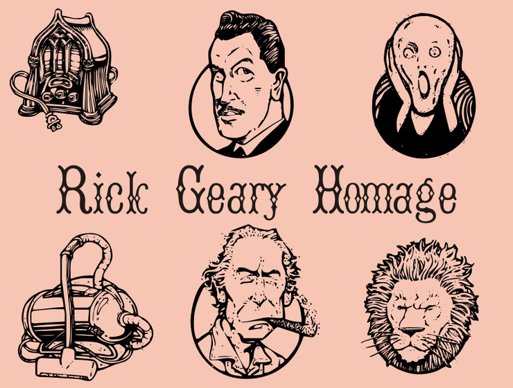 RickGearyHomage字体 1