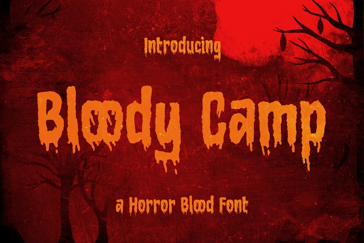 Bloody Camp Trial字体 9