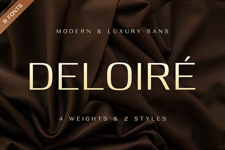 Deloire Bold字体 1