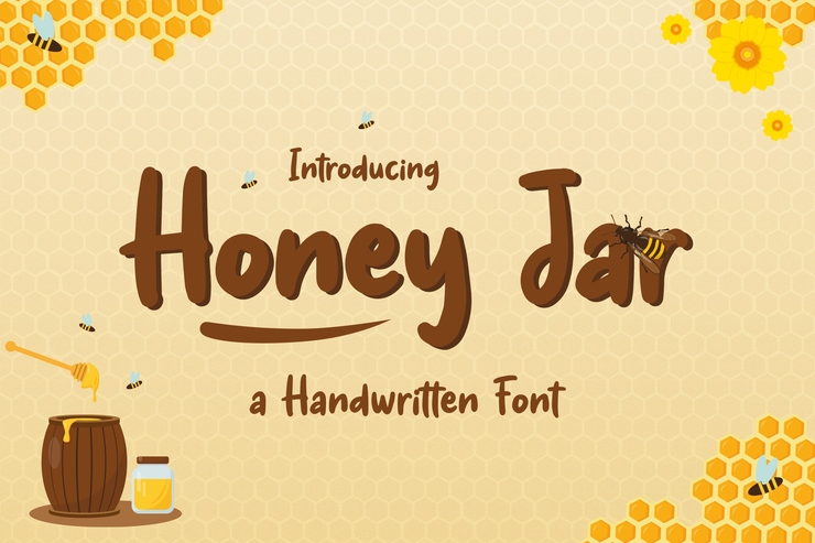 Honey Jar字体 10