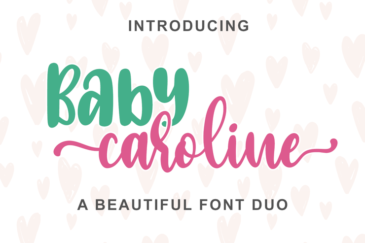 Baby Caroline Sans字体 3