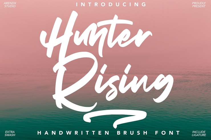Hunter Rising字体 5