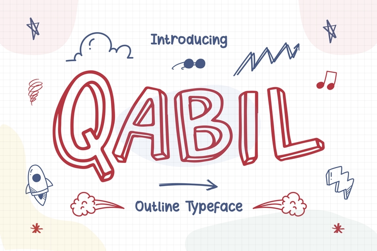 Qabil字体 4