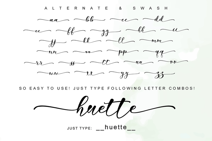 Harriet -字体 3