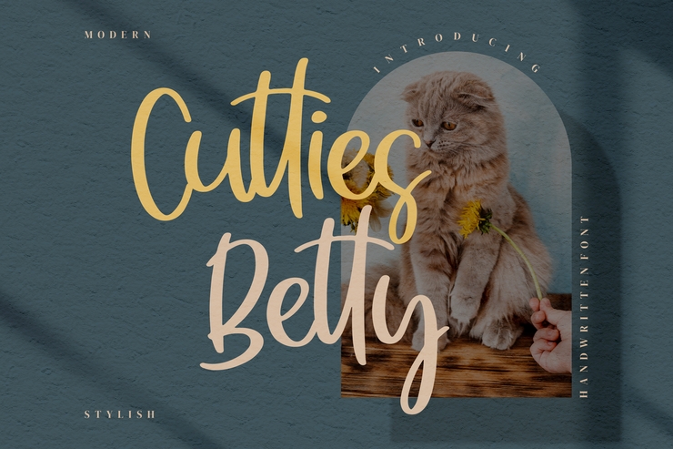 Cutties Betty字体 5