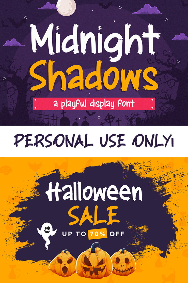 Midnight Shadows字体 1