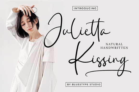 Julietta Kissing字体 3