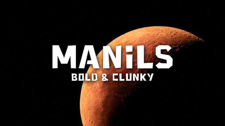 Manils字体 1