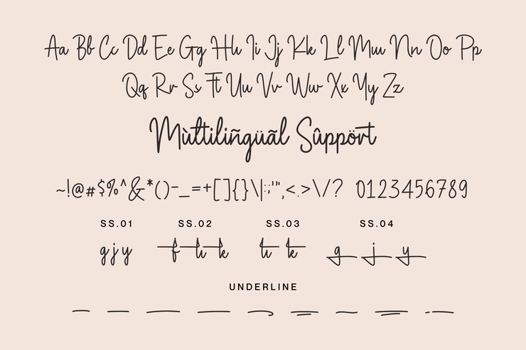 Magnolia Sparkling字体 4