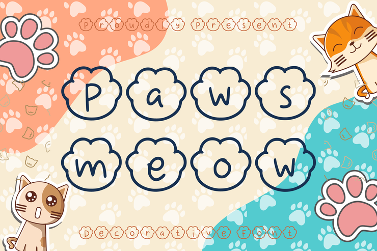 Paws Meow字体 1