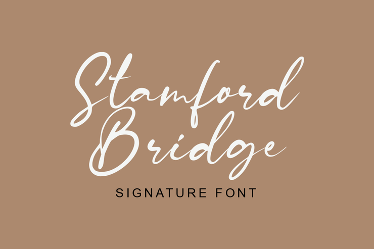 Stamford Bridge字体 4
