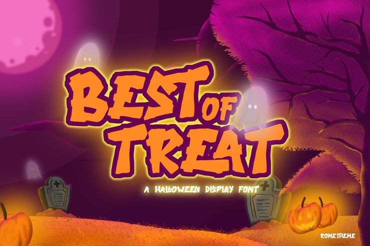 Best of Treat字体 2