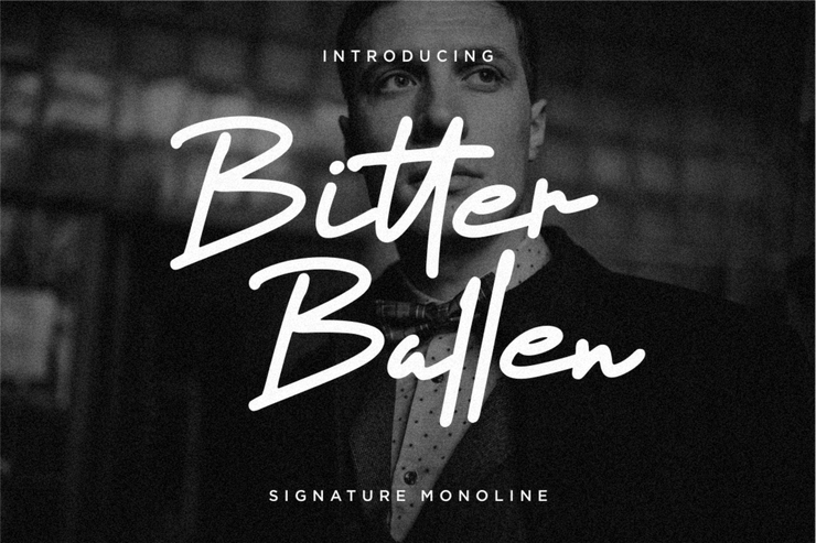 Bitter Ballen字体 10