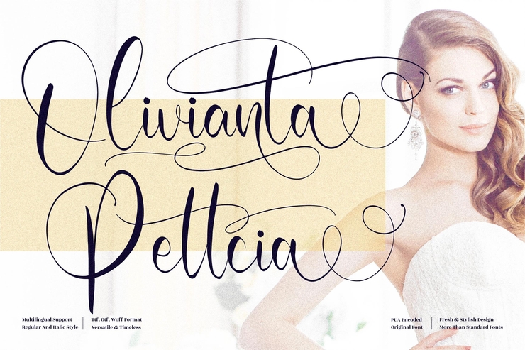Olivianta Pettcia字体 1