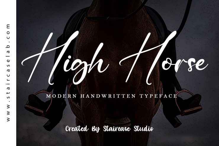High Horse字体 1