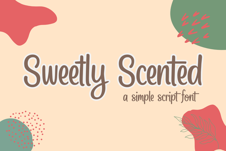 Sweetly Scented字体 1