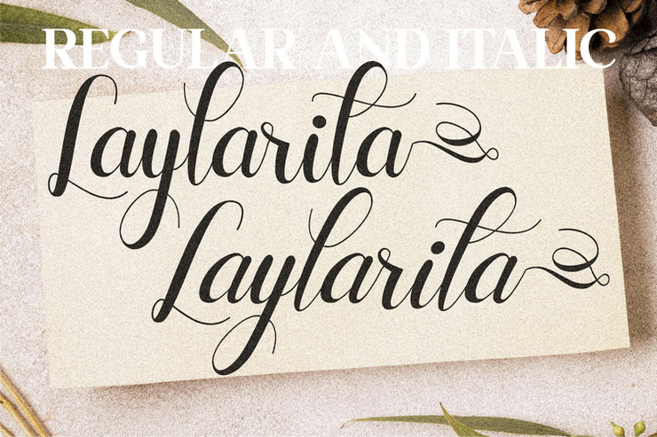 Laylarita字体 4