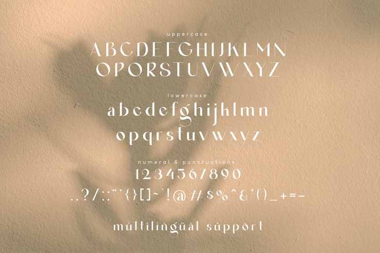 Agraham字体 6