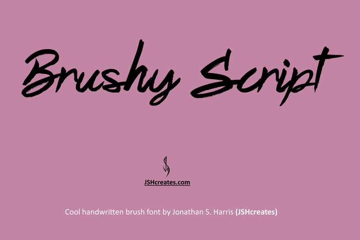 Brushy Script字体 1