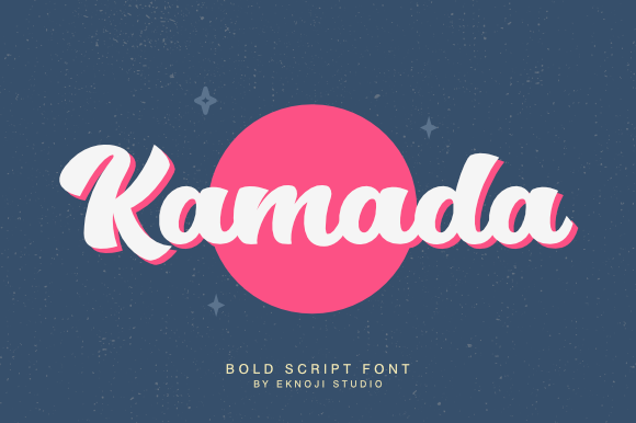 Kamada字体 2