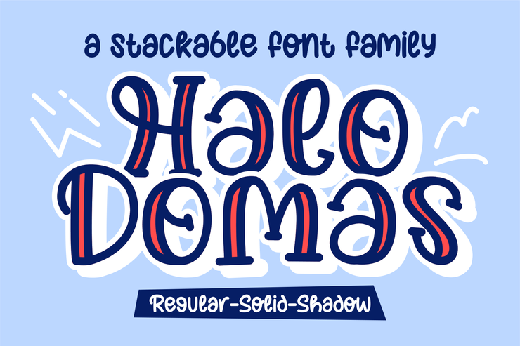 Halo Domas字体 3
