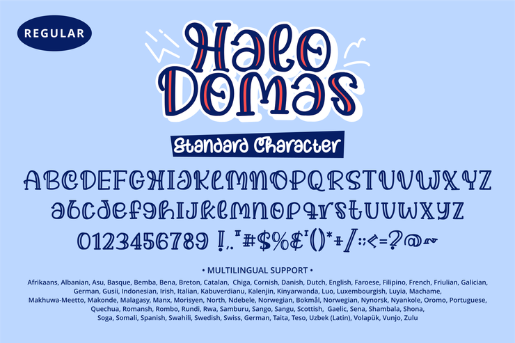 Halo Domas字体 4
