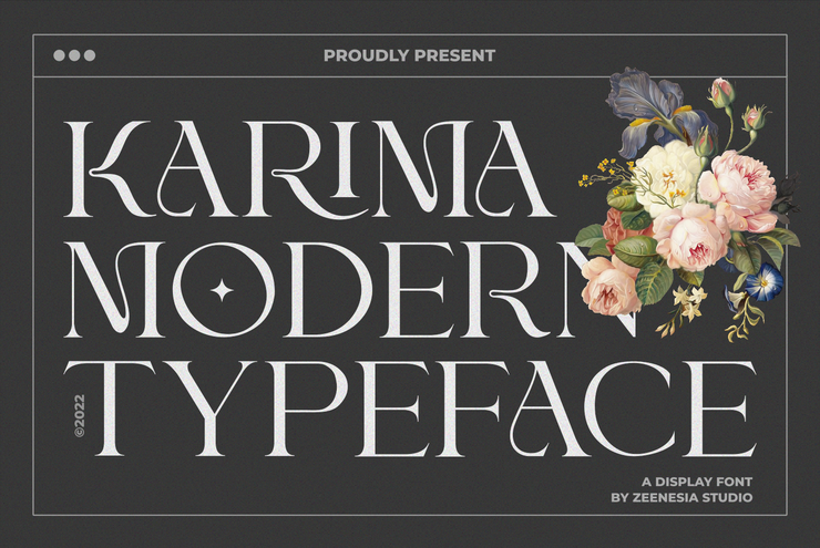 Karima字体 3