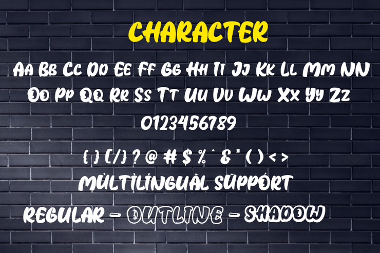 Strezy Break字体 3