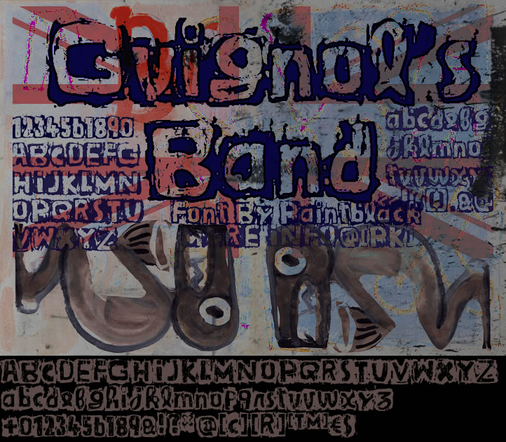 Guignols Band字体 2