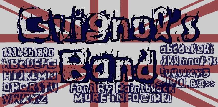 Guignols Band字体 3
