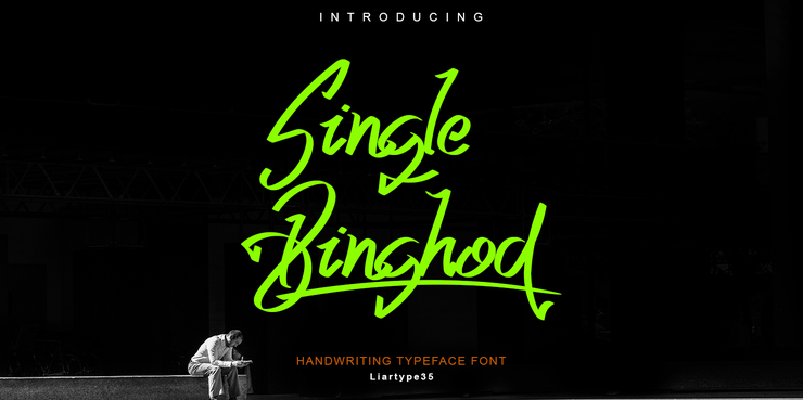 single binghod字体 7