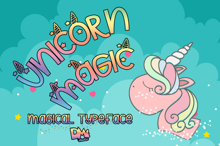 Unicorn Magic字体 1