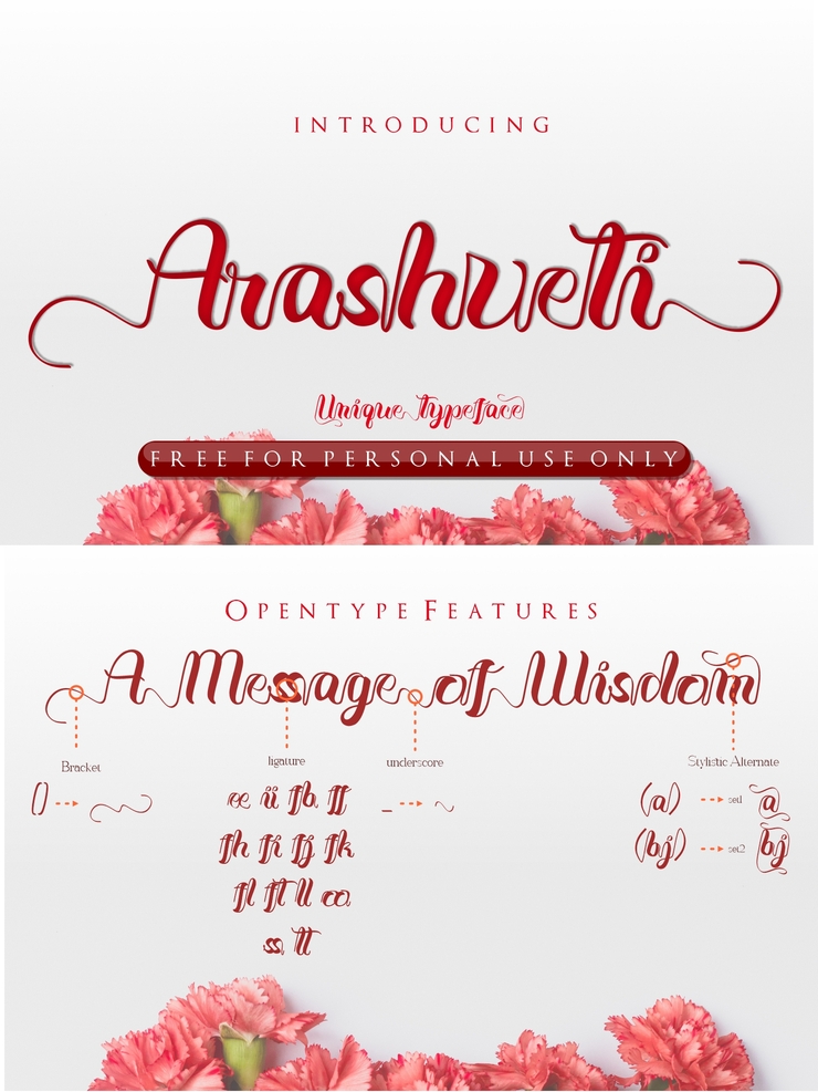 Arashveti字体 1