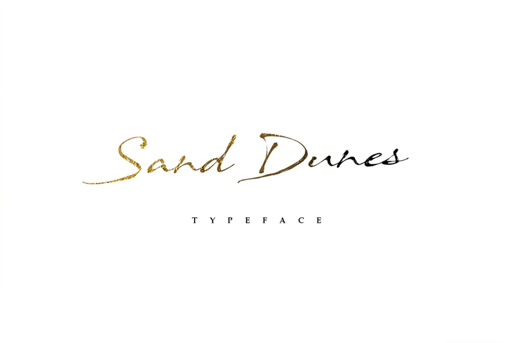 Sand Dunes字体 1