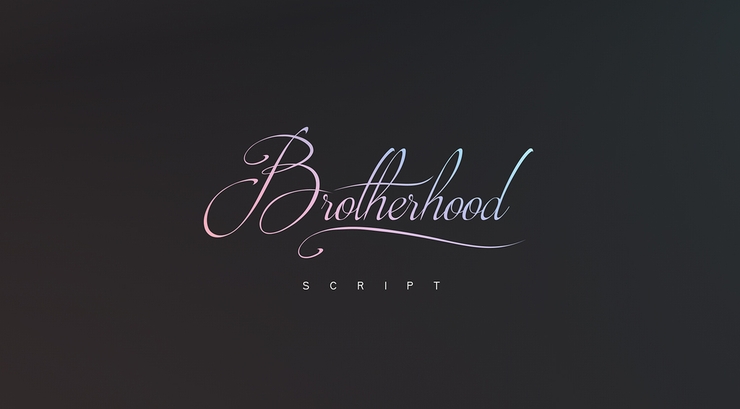 Brotherhood Script字体 1