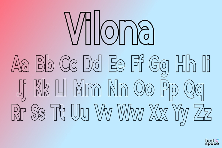 Vilona字体 1