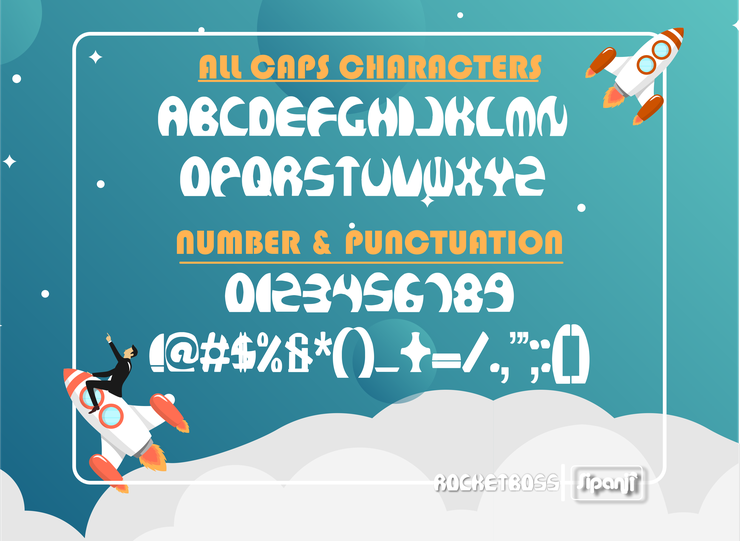 ROCKETBOSS字体 1