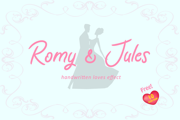 Romy & Jules字体 1