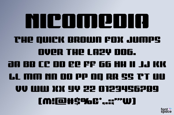 Nicomedia字体 4