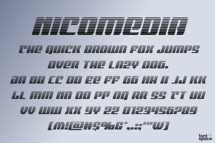 Nicomedia字体 5