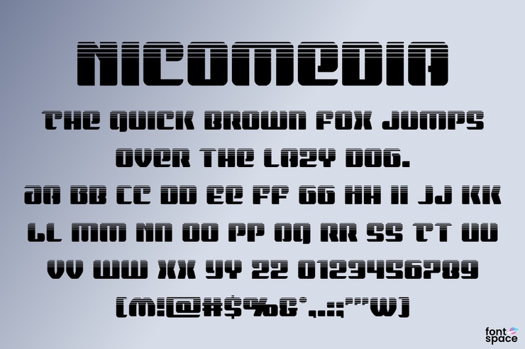 Nicomedia字体 6
