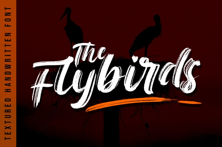 The Flybirds字体 6