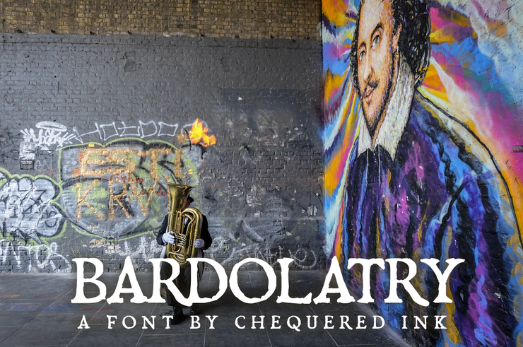 Bardolatry字体 1