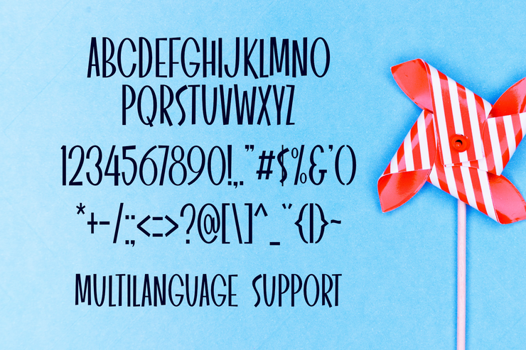 Holiday Pleasure字体 6