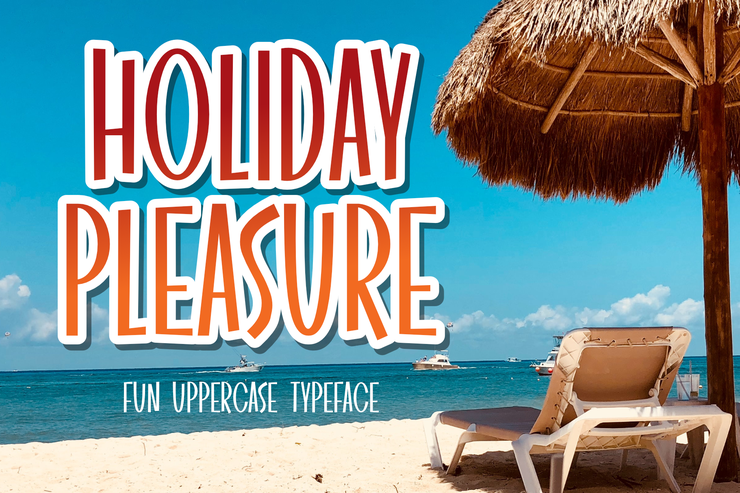 Holiday Pleasure字体 7