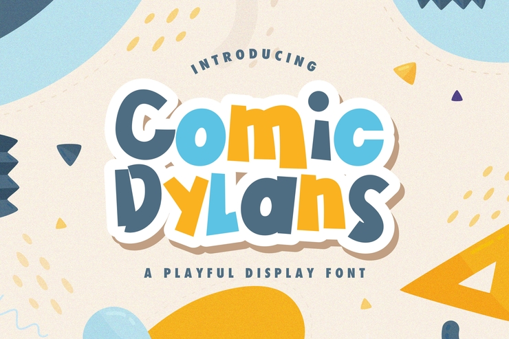 Comic Dylans字体 2
