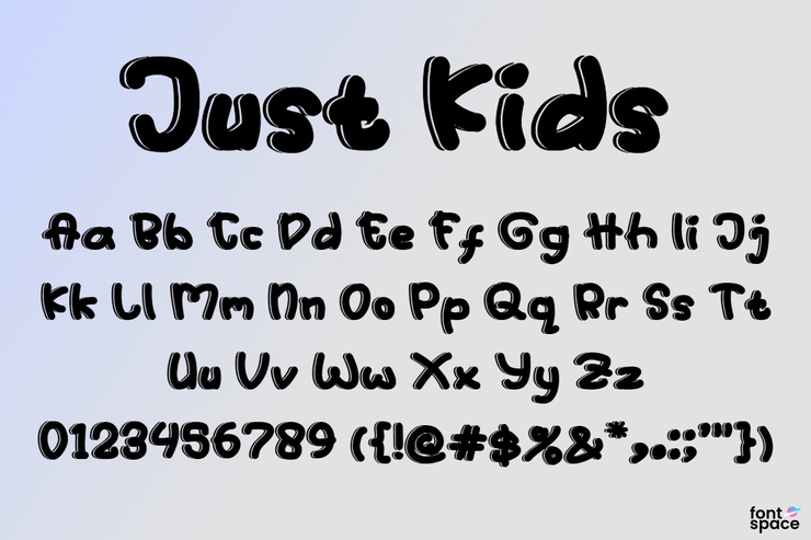 Just Kids字体 2