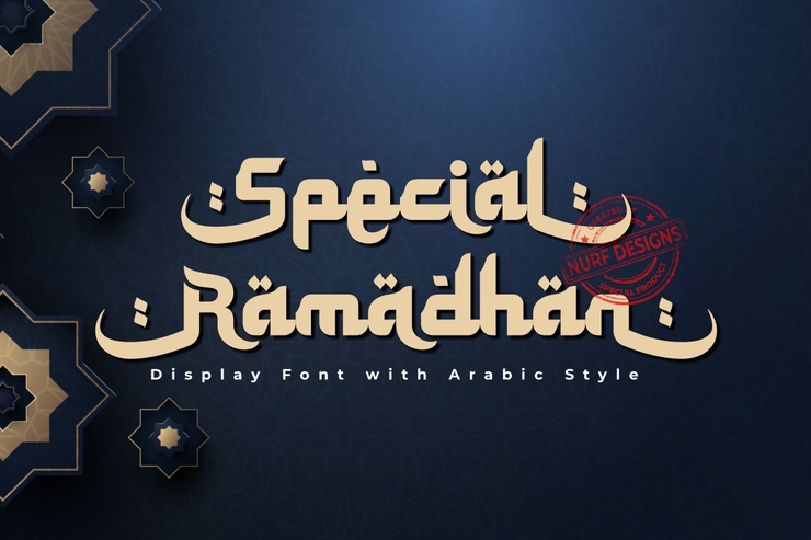 Special Ramadhan字体 3