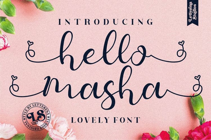 Hello Masha字体 4