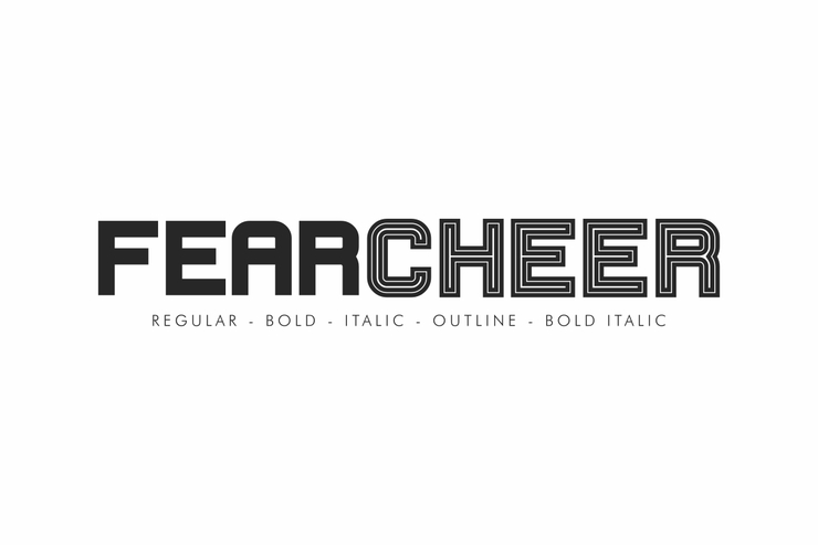 Fearcheer字体 1